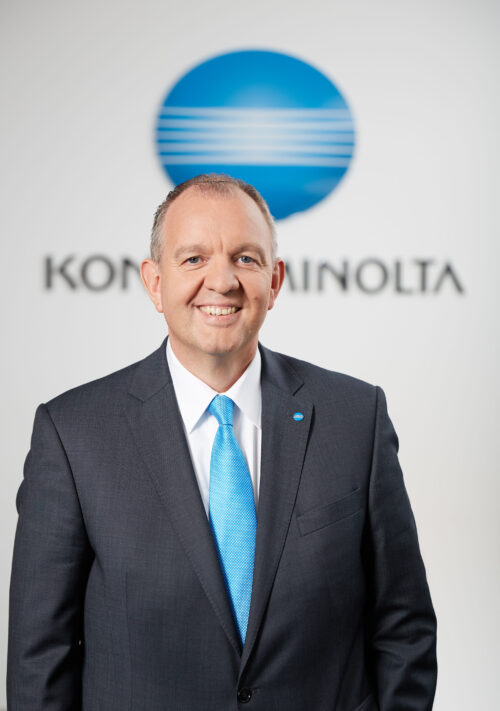 Olaf Lorenz, Gerente Geral da Divisão de Marketing Internacional, Konica Minolta Business Solutions Europa